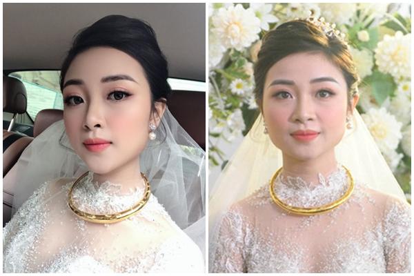 Vợ hot girl của Phan Văn Đức gây bất ngờ vì ảnh chụp sống ảo ngày cưới khác quá xa so với thực tế-1