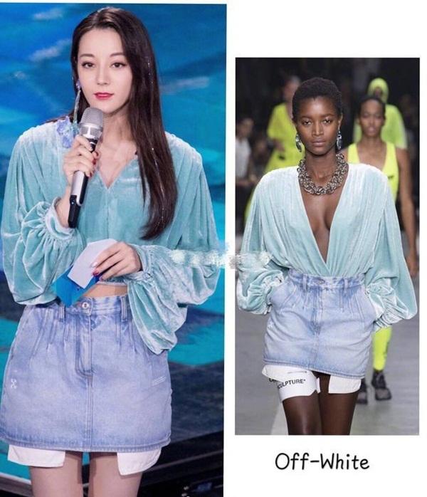 Triệu Lệ Dĩnh và dàn người đẹp Cbiz đua nhau khâu váy vì sợ hở ngực-4