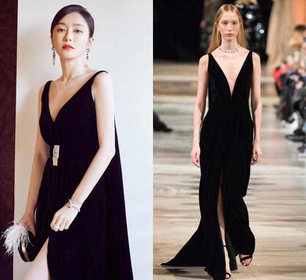 Triệu Lệ Dĩnh và dàn người đẹp Cbiz đua nhau khâu váy vì sợ hở ngực-12