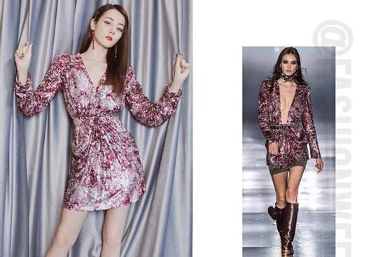 Triệu Lệ Dĩnh và dàn người đẹp Cbiz đua nhau khâu váy vì sợ hở ngực