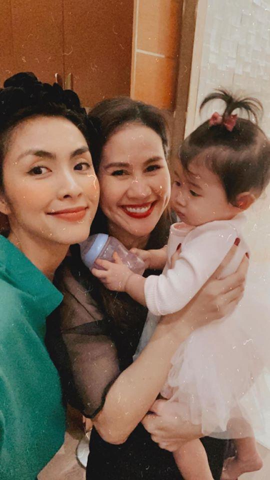 Tăng Thanh Hà dự sinh nhật con gái Thân Thúy Hà-3