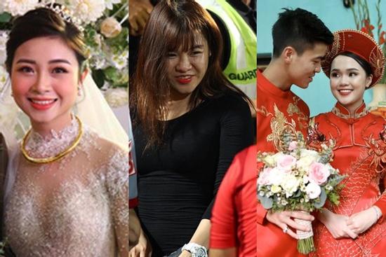 Bạn gái Văn Lâm, vợ Duy Mạnh, Văn Đức trong ảnh được tag và tự đăng