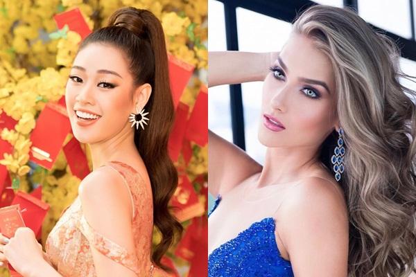 Bản tin Hoa hậu Hoàn vũ 1/2: Miss Universe bất ngờ lép vế khi chụp ảnh đụng hàng Bảo Anh-12