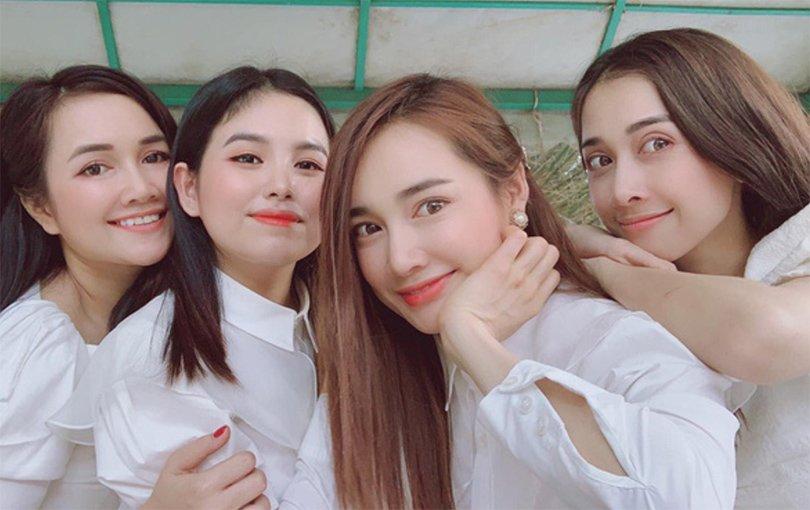 Nhan sắc đẹp ngang ngửa, 3 chị em gái nhà Nhã Phương còn chung gout thời trang công chúa-5