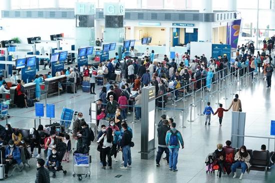 Tình trạng ở các sân bay lớn kể từ đại dịch virus corona