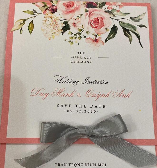 Dùng kỹ xảo mời cưới, Đỗ Duy Mạnh khiến hội FA khóc thầm vì một chi tiết nhỏ ghi trên thiệp-1