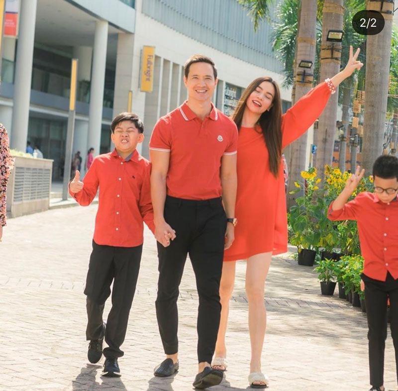 Cho con và người tình diện đồ đôi đẹp mắt, Hồ Ngọc Hà quả thật quá cao tay-3