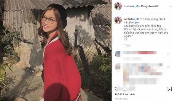 Chia tay nửa năm, Nhật Lê ẩn ý nói về chuyện tình đã qua cùng Quang Hải-1