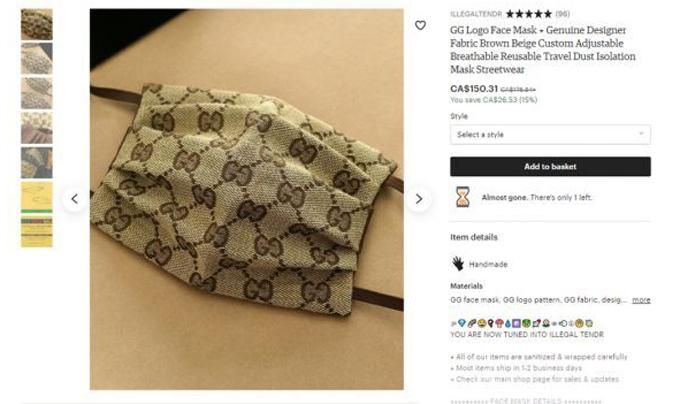 Những chiếc khẩu trang giá trên trời: Có cái cả trăm triệu đồng-3