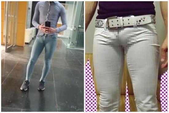 Nam giới Hàn Quốc và những pha mặc quần quá bó lộ phần nhạy cảm