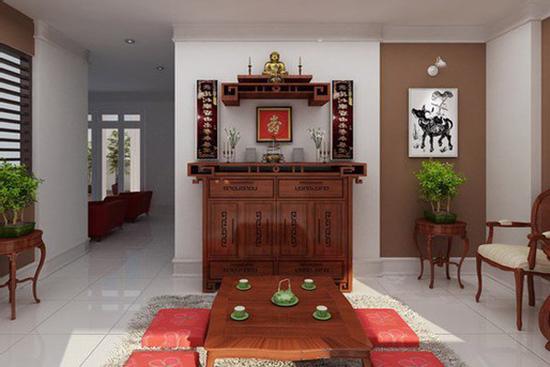 Đặt bàn thờ nhà mới tránh điều này, gia chủ làm ăn khấm khá, lộc chảy vào ào ào