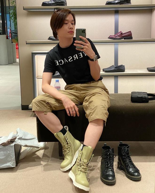 Quang Trung tậu nhiều hàng hiệu ở Mỹ-2