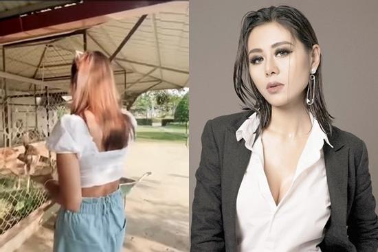 Bị chỉ trích ăn mặc hở hang tới nhà thờ Tổ, Nam Thư lên tiếng: 'Mặc vậy là hợp lý'