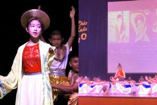 Con gái MC Quyền Linh khoe tài lẻ hơn người khi hóa thân thành Huyền Trân công chúa