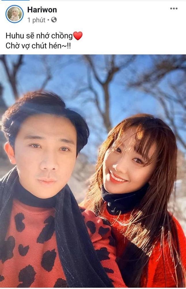 Đăng ảnh tạm chia xa Trấn Thành, Hari Won chuẩn bị lên đường thực hiện dự án đặc biệt?-1