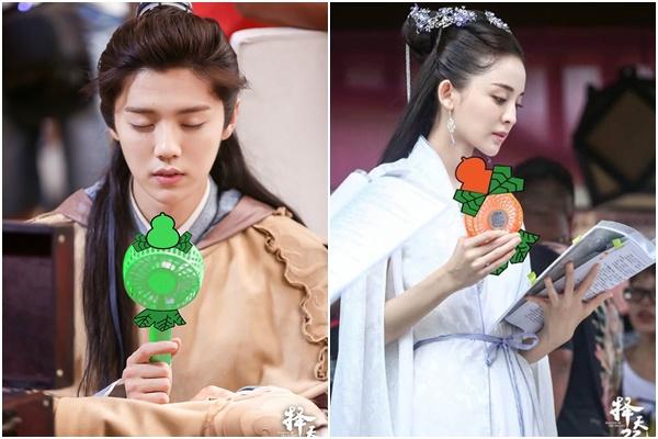 Muôn kiểu đối phó của sao Việt và sao Hoa ngữ khi đóng cảnh mùa đông giữa thời tiết mùa hè-7