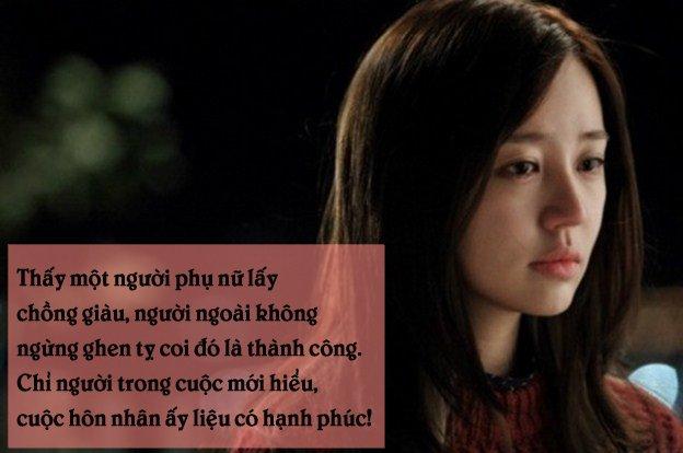 Chỉ phụ nữ không kiếm ra tiền mới dại dột thèm khát người chồng giàu có-1