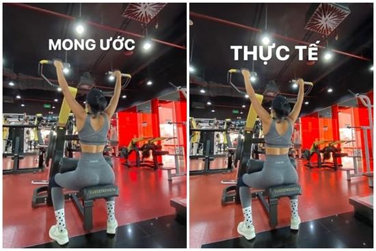 Vừa đeo khẩu trang vừa tập gym, H'Hen Niê khiến fan cười bò vì cách lấy động lực giảm cân mùa dịch