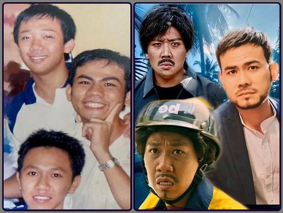 Đăng ảnh ngày ấy - bây giờ bên hội bạn thân, Trấn Thành được khen nức nở-1