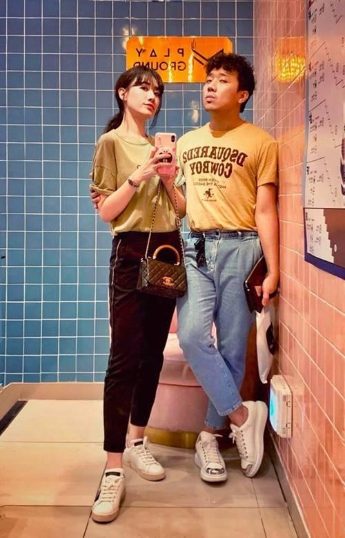 Gần Valentine, nhìn vợ chồng Trấn Thành diện đồ đôi leo núi ai cũng ghen tị-11