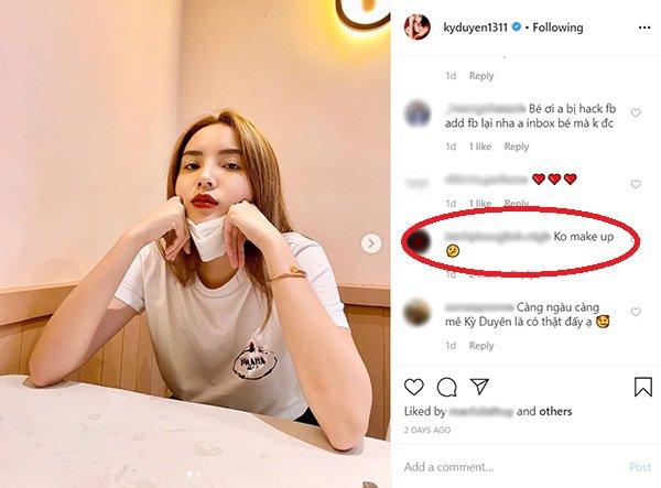 Kỳ Duyên khoe ảnh khẳng định không make up nhưng dân tình lại thấy có gì đó sai sai-2