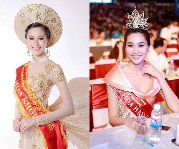 Những mỹ nhân thắng 2 cuộc thi nhan sắc: Đặng Thu Thảo chưa đỉnh bằng Nguyễn Thiên Nga-4