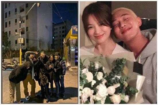 Lộ diện sau tin đồn tái hôn, Song Hye Kyo công khai tựa đầu vào vai người đàn ông lạ mà quen này