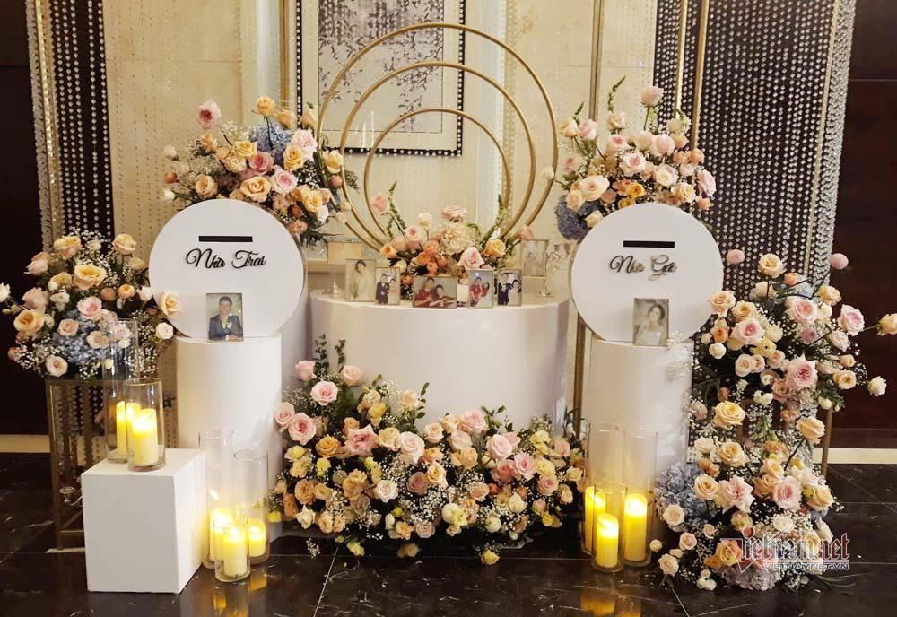 Khoảnh khắc xúc động trong đám cưới Duy Mạnh - Quỳnh Anh: Chú rể bật khóc trước lời căn dặn của bố vợ-5