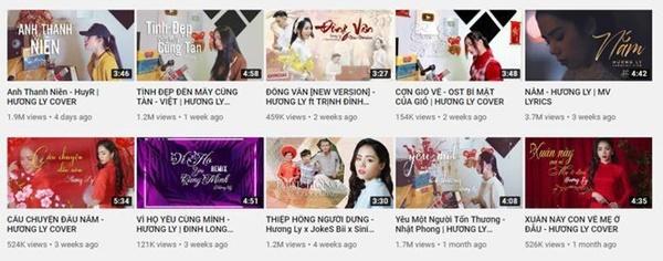 Dân mạng đặt nghi vấn thánh cover Hương Ly âm thầm ẩn đi các clip view thấp?-2