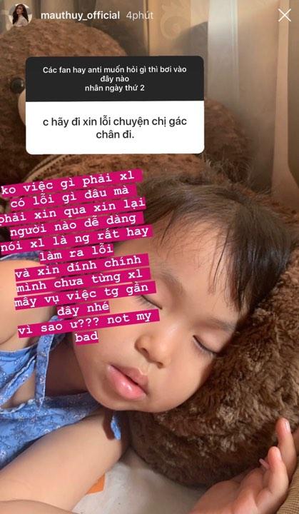 Bị ném đá vì thiếu văn minh, Mâu Thủy khẩu chiến: Nhân cách của tôi còn phải sửa nhiều lắm-3