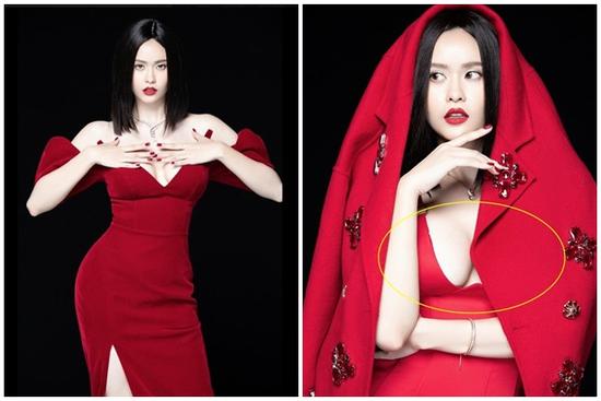 Trương Quỳnh Anh đăng ảnh sexy nhưng fan chỉ soi phần khe ngực 'bất thường'