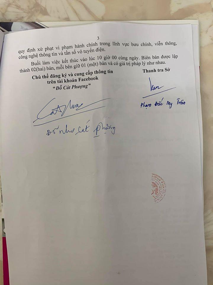 Cát Phượng công khai biên bản làm việc với Sở TT&TT, xin lỗi vì đưa tin sai về đại dịch corona-3