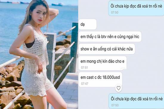Mới đầu năm, MC đình đám VTV tiết lộ được 'mời đi ăn với người có máu mặt' giá gần 20.000 USD