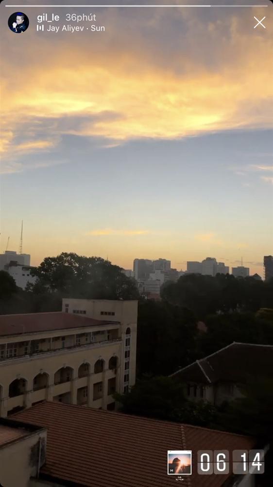 Không còn người trước kẻ sau, Hoàng Thùy Linh - Gil Lê cùng nhau đăng ảnh đón bình minh-1