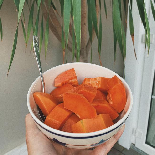 Ăn đu đủ vào bữa sáng như Hà Tăng hoặc tại thời điểm này sẽ giúp chị em giảm cân, giữ dáng thần sầu-2