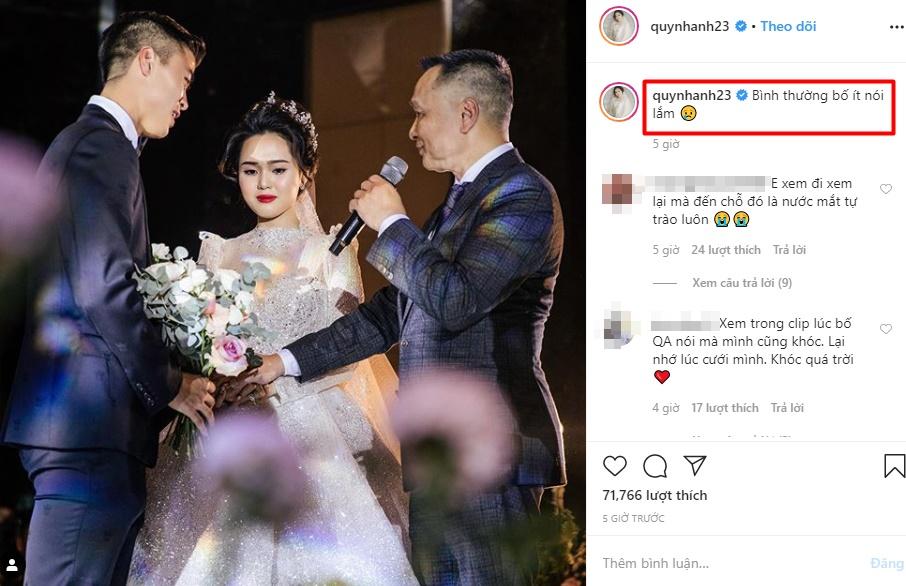 Vợ Duy Mạnh lần đầu nhắc về người cha quyền lực: Bố ít nói lắm-2