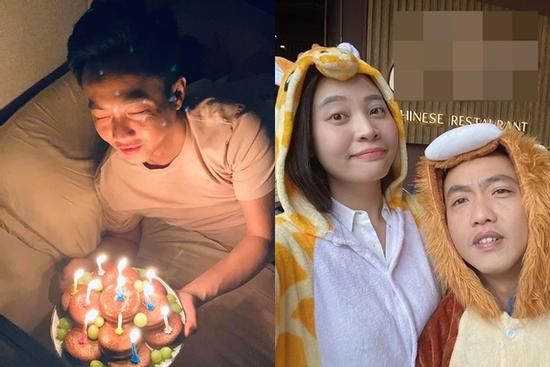 Đàm Thu Trang chúc mừng sinh nhật Cường Đô La, ai nấy chỉ quan tâm chiếc bánh tự chế 'bá đạo'