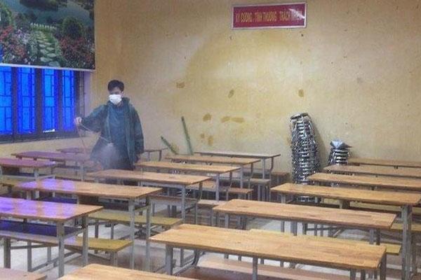 Sở GD-ĐT Vĩnh Phúc xác nhận 38 học sinh có biểu hiện ho, sốt, khó thở đều âm tính với virus Corona-1