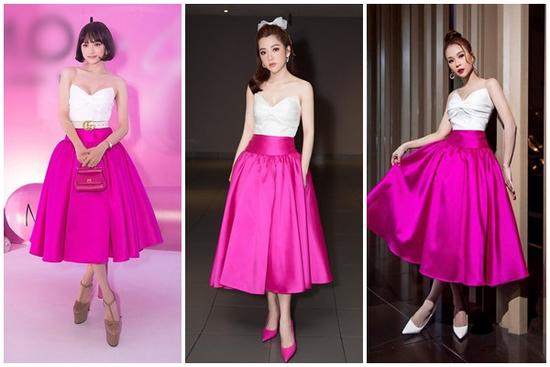 Đẹp như Hương Giang cũng đành thua toàn tập trong cuộc chiến 'đụng hàng' với Puka và Sam