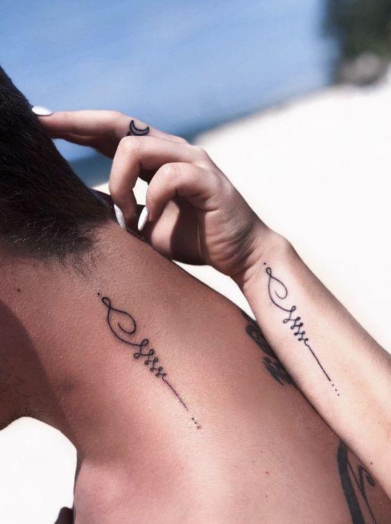 Ý tưởng hình xăm cặp đôi ngọt ngào cho ngày Valentine-3