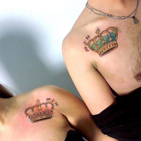 Hình xăm vương miện  Tattoo Gà