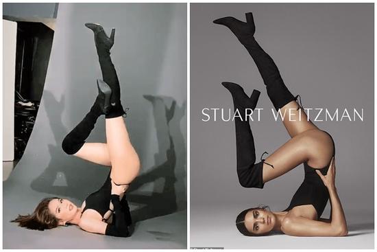 Hóa ra toàn bộ dáng pose hình nóng bỏng của Ngọc Trinh đều xài lại từ một người: Kendall Jenner chứ ai!