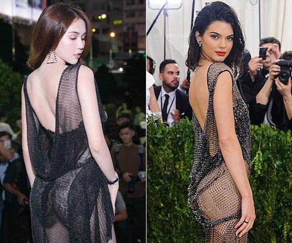 Hóa ra toàn bộ dáng pose hình nóng bỏng của Ngọc Trinh đều xài lại từ một người: Kendall Jenner chứ ai!-7