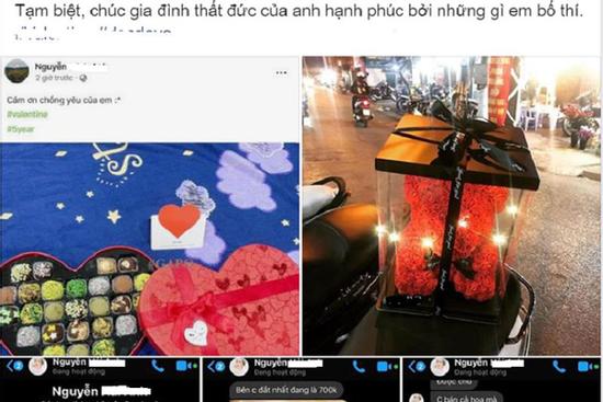 Đem quà bồ tặng về 'trao tay' vợ ngày Valentine, anh chồng bị chính nhân tình 'bóc phốt'