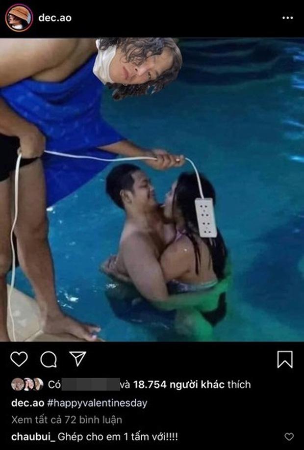 Biến nhẹ Valentine: Decao lập mưu hại hội có đôi có cặp, Châu Bùi bất ngờ comment như chưa hề có cuộc chia ly-1