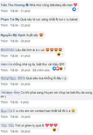 GÓC ĐẲNG CẤP: Đúng Lễ tình yêu, Huyền Baby khoe được ông xã tặng biệt thự siêu khủng-6