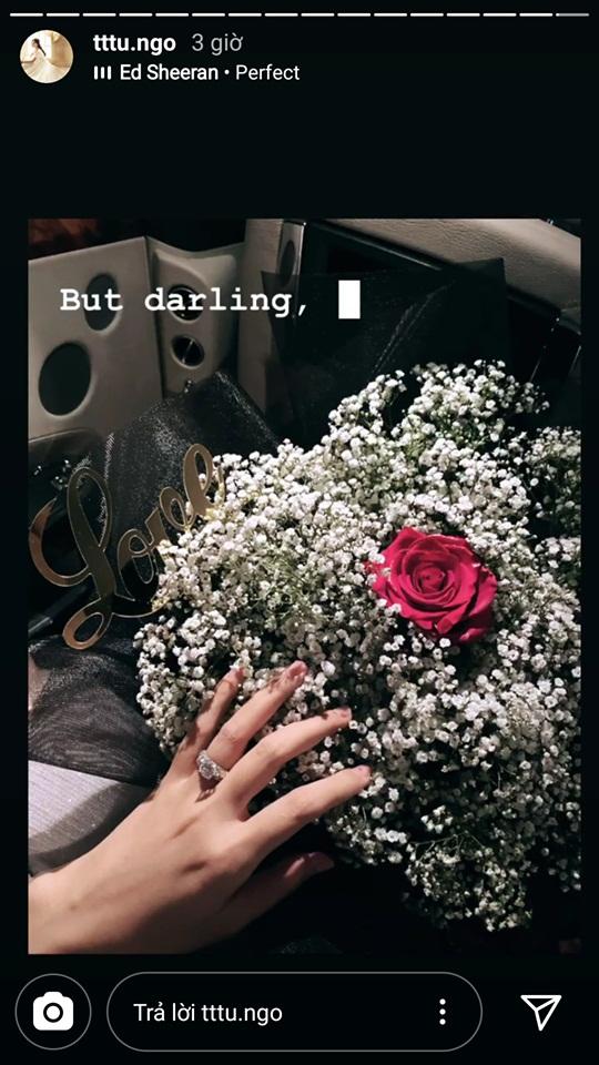 Bóc quà Valentine của Á hậu Thanh Tú, chồng đại gia bất ngờ với món đồ bé tẹo-5