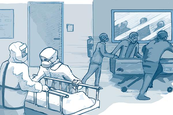 Vũ Hán: Mẹ mất, nữ y tá khóc, hướng về quê lạy 3 lạy rồi tiếp tục làm việc-1