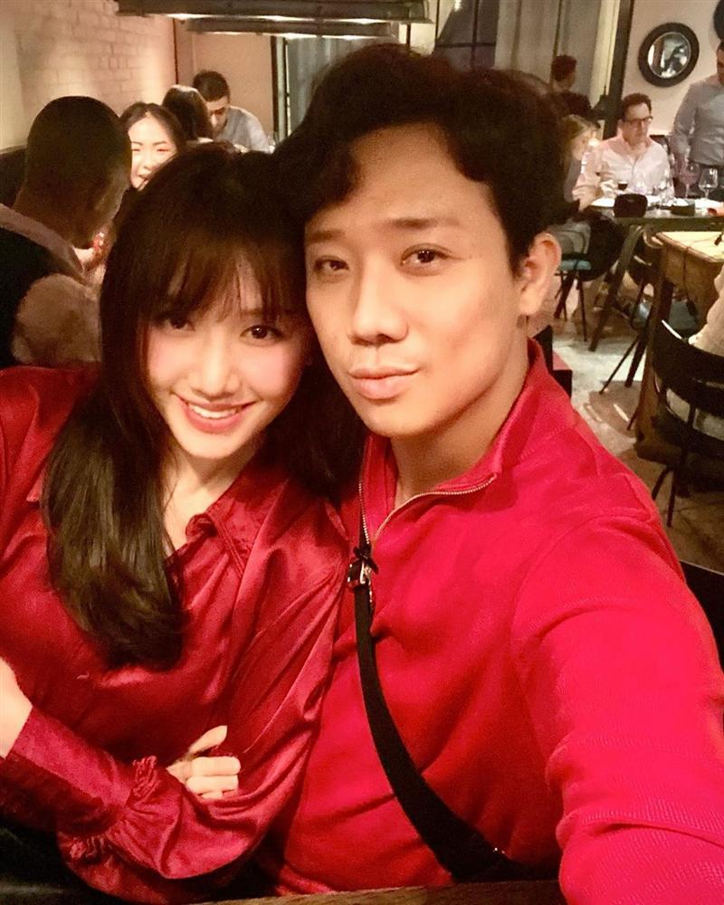 Street style: Hari Won, Trấn Thành lên đồ đồng điệu Valentine - Thanh Hằng nữ tính bất ngờ-1