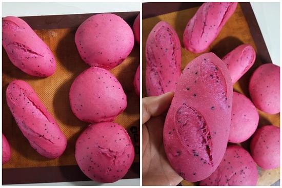 Tự làm bánh mì thanh long ở nhà, tại sao không?